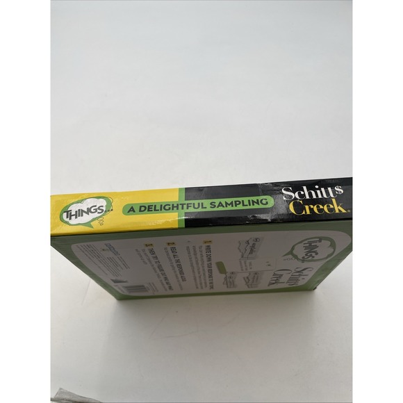 Schitts Creek A Delightful Sampling Things Card Game 100 Topic Cards - Picture 3 of 3